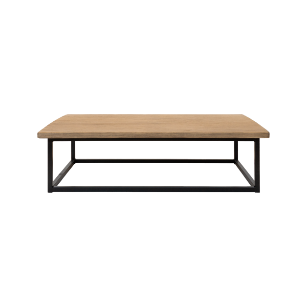 Figy Coffee Table (wood overhanging)