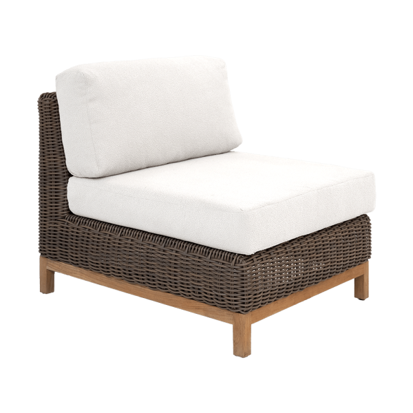 Hamptons Grey Slipper Chair