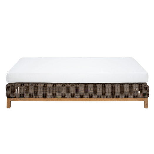 Hamptons Grey Ottoman